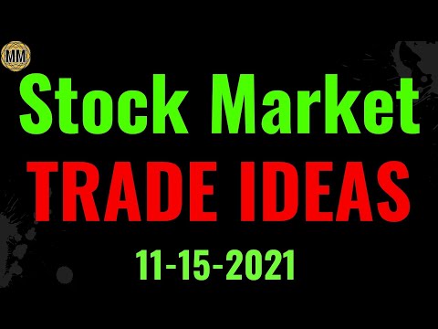 stock market analysis and trade ideas 11-15-2021