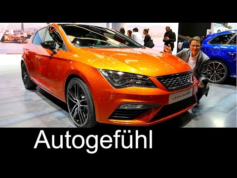 Seat Leon Cupra 300 REVIEW hatch vs estate Colour and trim Special - Autogefühl