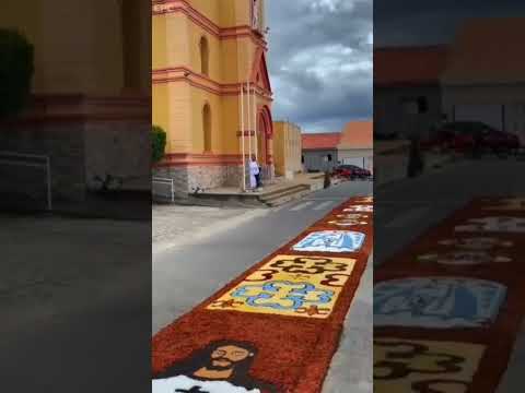 Corpus Christi, tradicionais tapete de Aguiar-PB #deus #feriado #corpuschristi #tapetecorpuschristi