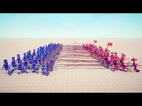 FLAG BEARER PIKE FORMATION VS EVERY UNITS - Totally Accurate Battle Simulator TABS