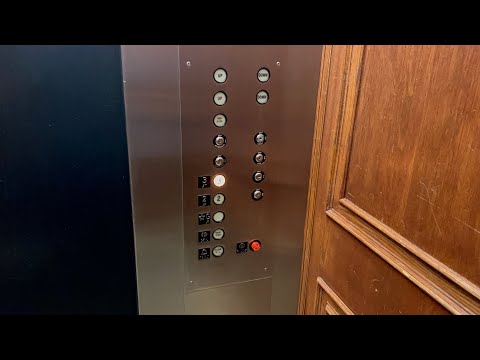 Old Otis Traction elevator at Wabeek Building Birmingham Mi