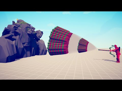 GIANT STONE GOLEM vs EVERY GOD - Totally Accurate Battle Simulator TABS