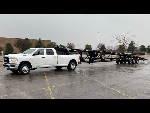 CDL Hotshot 3 car hauler setup