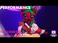 Strawberry Shortcake Performs Lose You To Love Me By Selene Gomez Masked Singer S12 E11