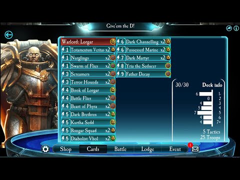 Th-MEME DECK 14: Give'em the D! - Horus Heresy Legions