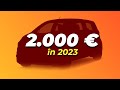 Mai găsești mașini OK la 2000 EUR în 2023?