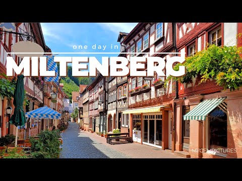 ONE DAY IN MILTENBERG (DEUTSCHLAND) | 4K |  Die wunderschöne Altstadt der „Perle am Main“