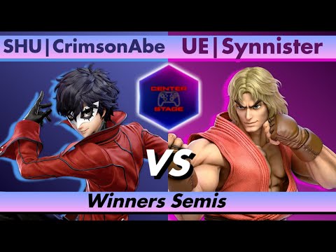 Center Stage #91 - SHU CrimsonAbe (Joker) vs UE Synnister (Ken) - Super Smash Bros Ultimate SSBU