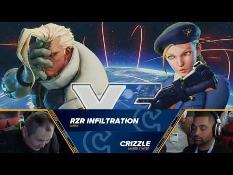 ♛ SF5: EVO 2016 Street Fighter 5 RZR INFILTRATION Compilation of all Matches 720ᴴᴰ 60ᶠᵖˢ