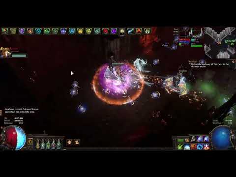 Poe 3.22 Spark Crit Carry with Aura