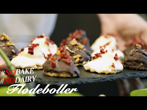 Flødeboller Uden Marcipan - Danish Dream Puffs
