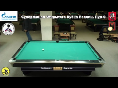 Суперфинал Открытого Кубка России по пулу 9 TV3