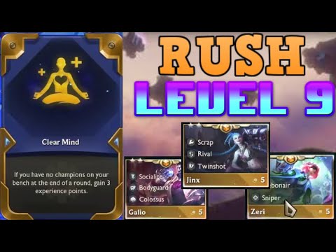 CLEAR BENCH, CLEAR MIND!! RANK 1 NA SHOWS HOW TO ABUSE CLEAR MIND | Teamfight Tactics set 6.5