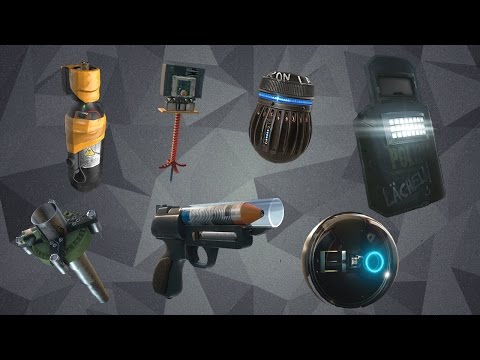 TC's Rainbow 6 Siege - All Gadgets