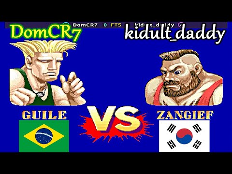 Street Fighter II': Champion Edition - DomCR7 vs kidult_daddy FT5