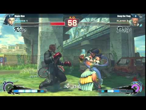 USF4: Doug The Thug vs Magic Man - FT5 - Why Me Dojo?