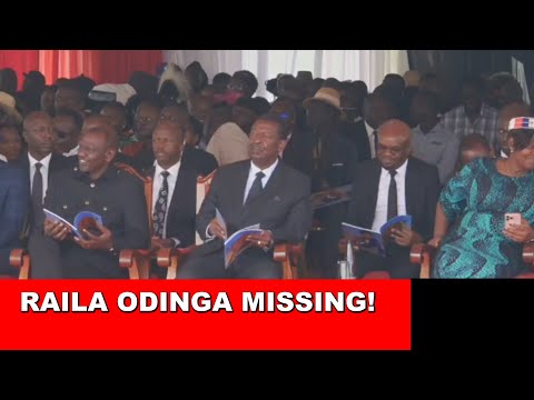 President Ruto arrives in Homa bay for the burial of Mama Phoebe Asiyo, Raila Odinga missing!