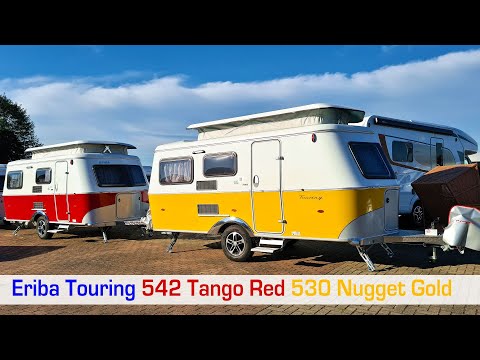 Eriba Touring 530 Nugget Gold und Touring 542 Tango Red