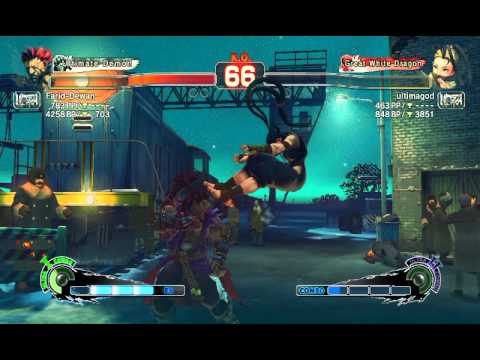 Ultra Street Fighter IV battle: Akuma vs Ibuki