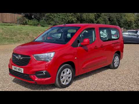 2019/19 Vauxhall Combo Life 1.2 Turbo Energy XL MPV for sale at A.T Car Sales - Corby