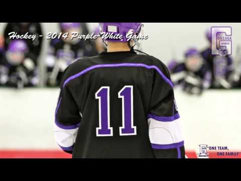 Gonzaga Sports #HailGonzaga Moment: Hockey Purple-White Game (2014)