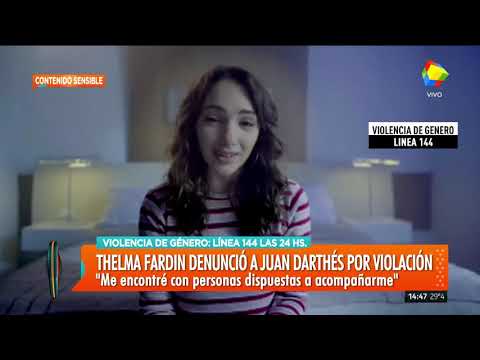 La denuncia de Thelma Fardin contra Juan Darthés