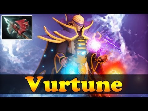 Vurtune Pro Invoker China With Hurricane Pike - Vol 110 - Ranked Match Gameplay - Dota 2