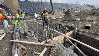 BTU - First concrete pour