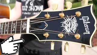 Video thumbnail for When Fancy isn't Fancy Enough | Gibson Bob Dylan SJ-200 Acoustic Player's Edition Review + Demo by The Trogly's Guitar Show