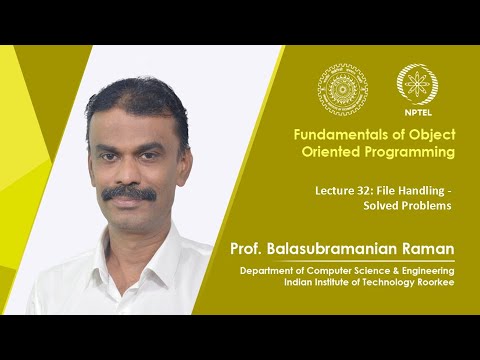 Lecture 1 Introduction to Object Oriented Programming