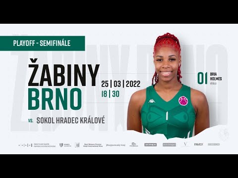 TK Playoff Renomia ŽBL: Žabiny Brno - Sokol Hradec Králové, 25.3.2022