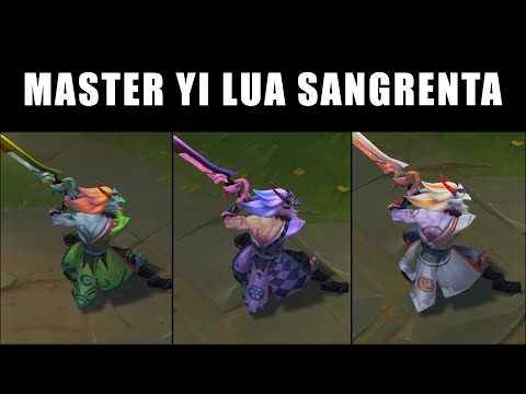 Master Yi Lua Sangrenta - Croma Skin
