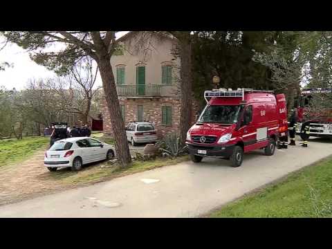 Omicidio suicidio Vaiano Immagini di Claudio Burani