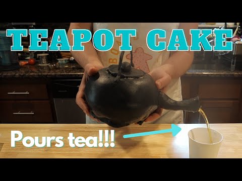 Board Game Bakes: How to make a Tea Dragon Society Teapot Cake