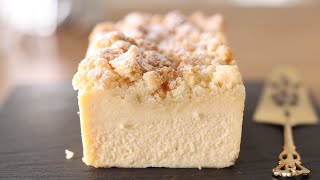 Rich Crumble Baked Cheese Cake｜HidaMari Cooking