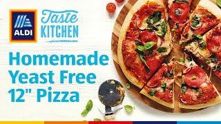 Homemade Yeast Free 12 Pizza