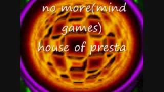 no moremind games - house of presta