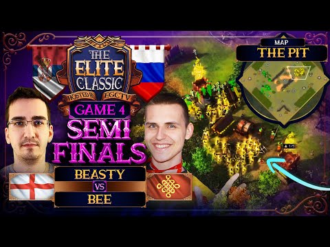 The Elite Classic: Beasty vs 3D!Bee G4, Semifinals Bo7 | Age Of Empires 4