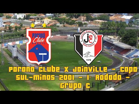 Paraná Clube x Joinville - Copa Sul-Minas 2001 - 1º Rodada - Grupo C - JOGO COMPLETO