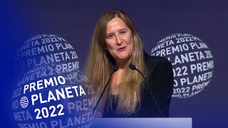 Ganadora Premio Planeta 2022 Luz Gabás