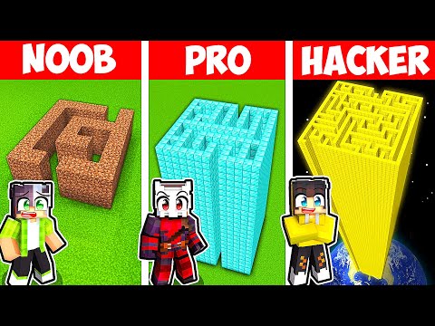 Minecraft'ta DEVASA LABİRENT Yapı Kapışması!