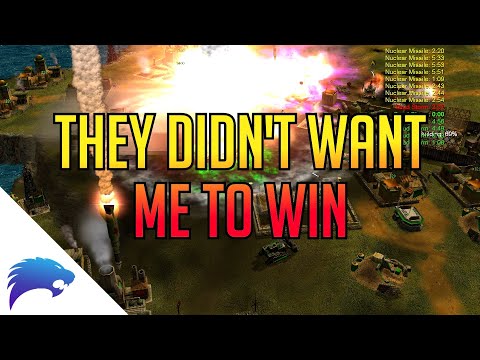 Absolute Chaos | ChinaV | 1v1v1v1v1v1 | New Map Unarmoured Calmness | Generals Zero Hour