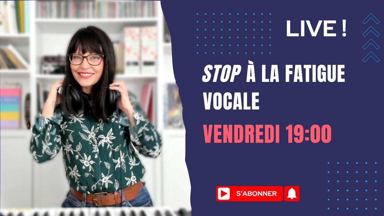 🔴 Comment ÉVITER la FATIGUE VOCALE ? Viens, on discute !