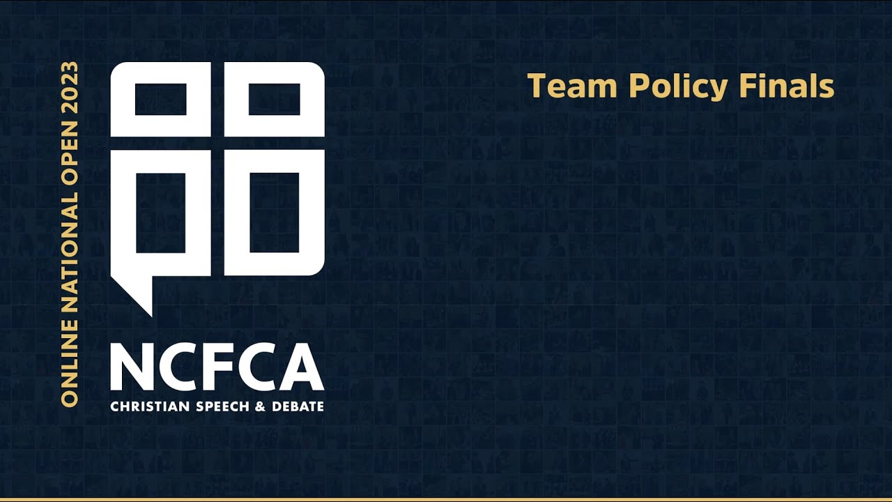 TP & LD Finals, NCFCA 2023 Online National Open