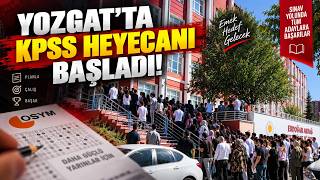 📚 Yozgat'ta KPSS Heyecanı Başladı!