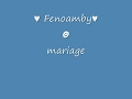 Fenoamby / Mariage