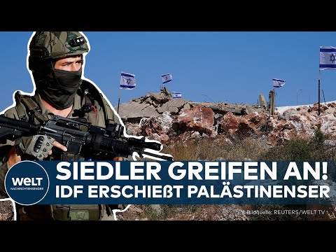 Video Thumbnail: WESTJORDANLAND: Siedler brennen Häuser nieder – Armee erschießt Palästinenser