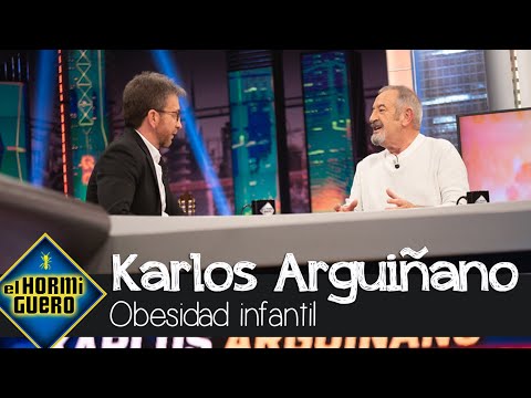 Karlos Arguiñano, horrorizado por el alto índice de obesidad infantil - El Hormiguero