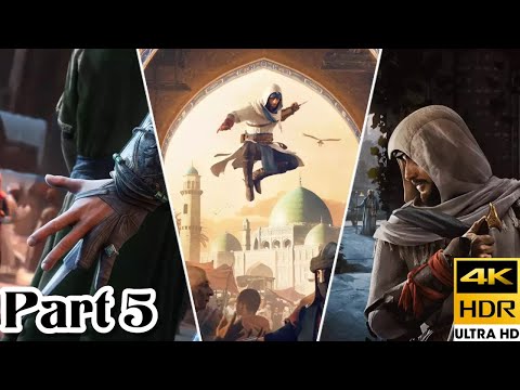 Assassin's Creed Mirage PS5 Complete Walkthrough Gameplay - Part 5