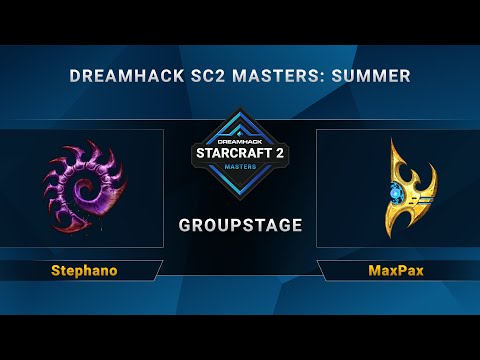 SC2 - Stephano vs. MaxPax - DreamHack SC2 Masters Summer - Group B - EU